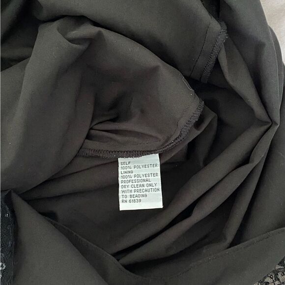 Teri Jon by Rickie Freeman Sequin Mesh Midi-Dress size 12 - Picture 13 of 13